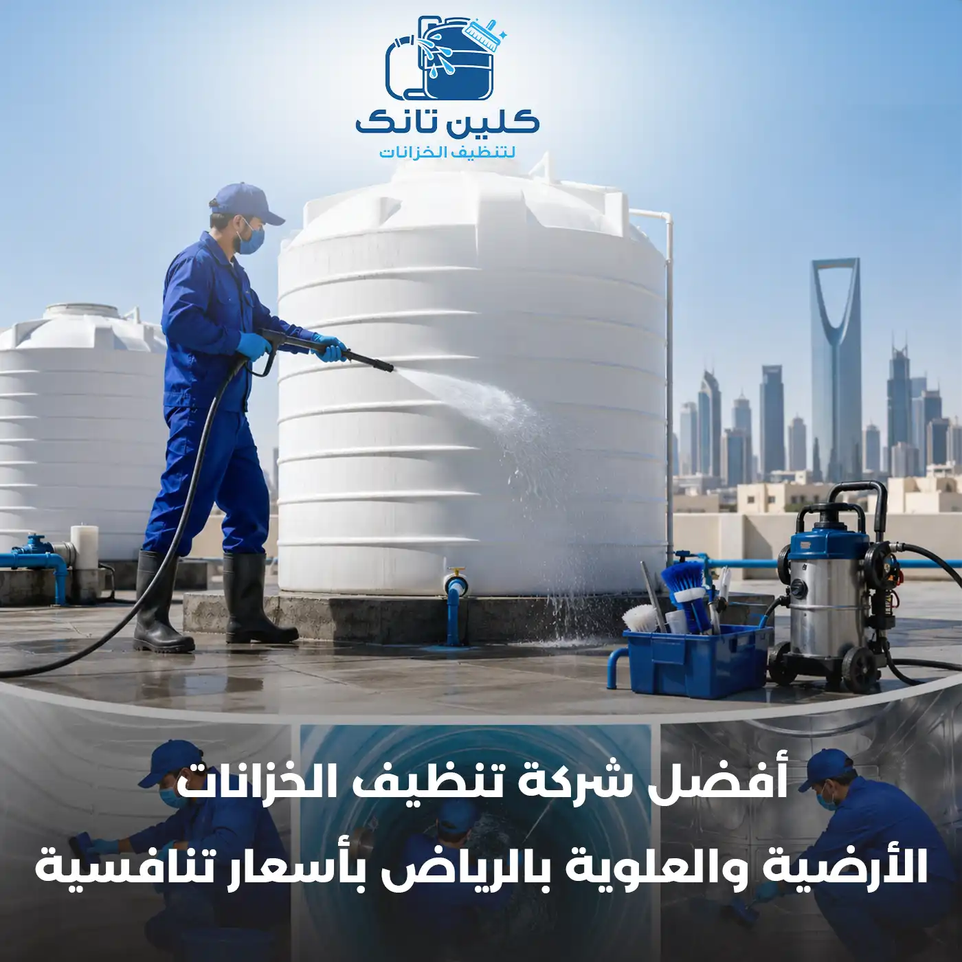 أفضل شركة تنظيف الخزانات الأرضية والعلوية بالرياض بأسعار تنافسية